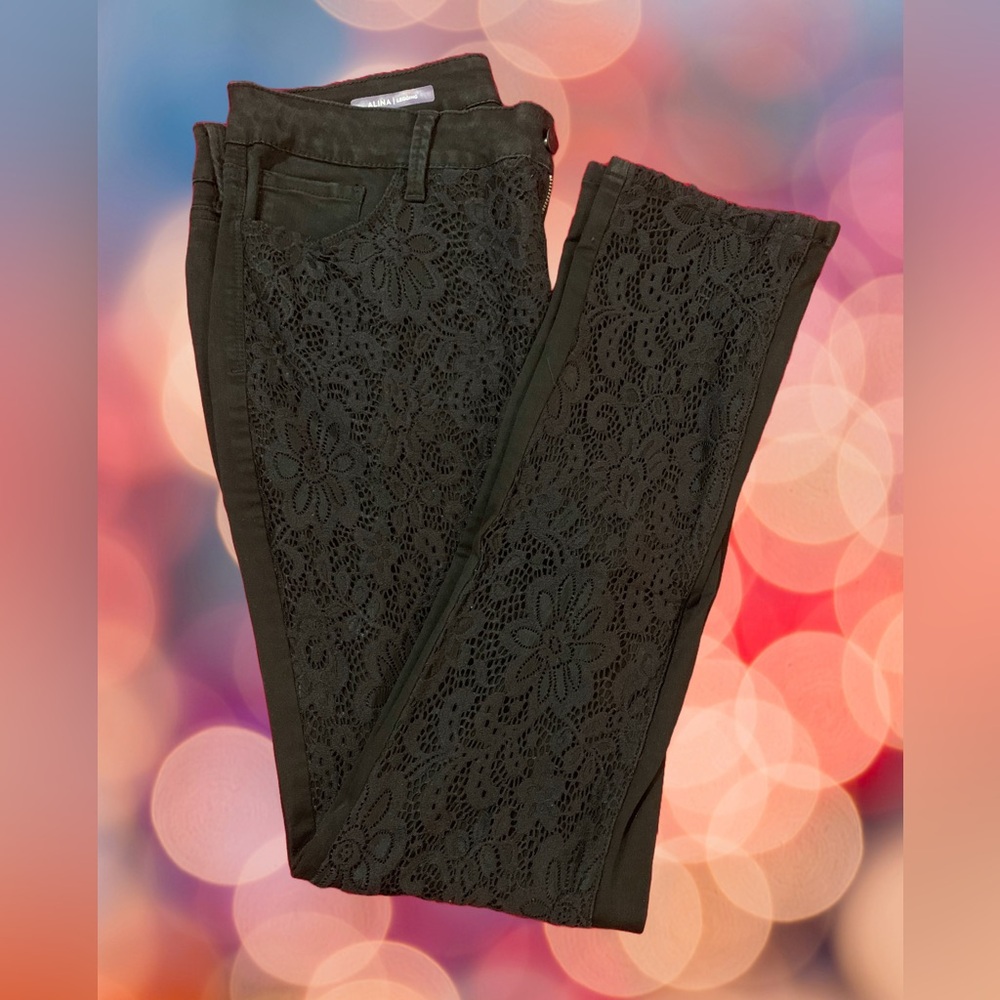 Not Your Daughters Jeans (NYDJ) - Black Lace Alina Legging